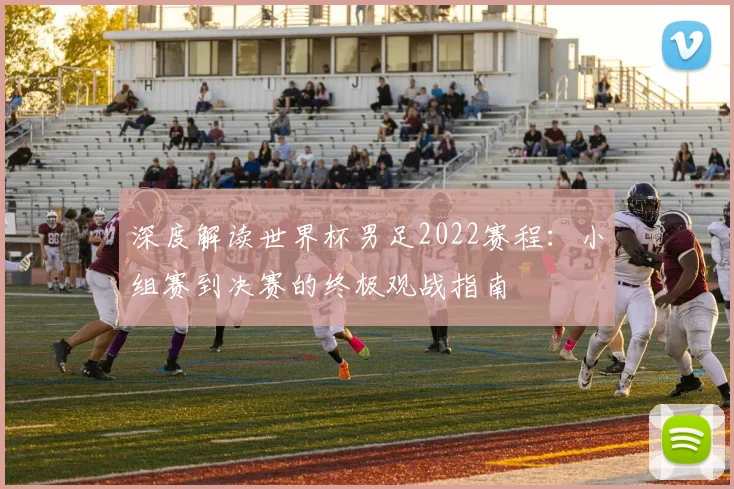 深度解读世界杯男足2022赛程:小组赛到决赛的终极观战指南