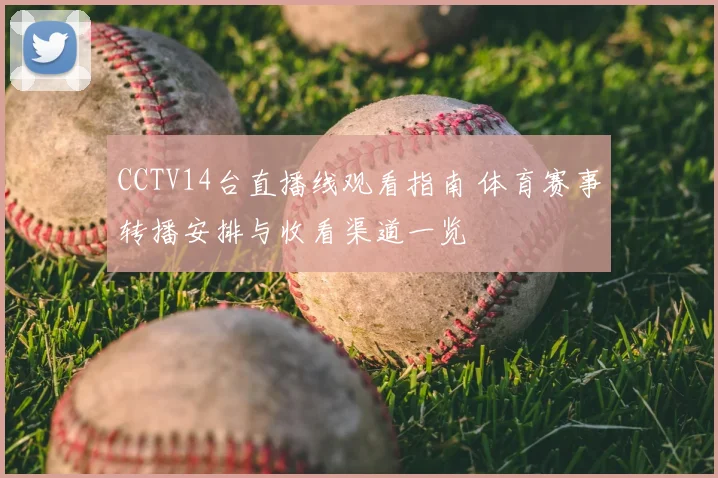 CCTV14台直播线观看指南 体育赛事转播安排与收看渠道一览